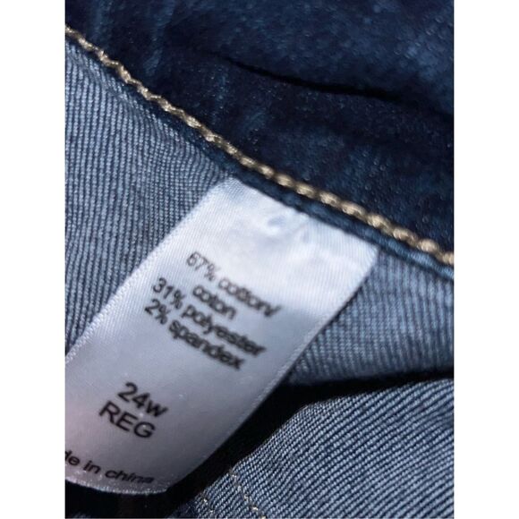 Plus Size Maurices High Rise Jeans Size 24W Regular 44x31 #119 - Picture 3 of 5